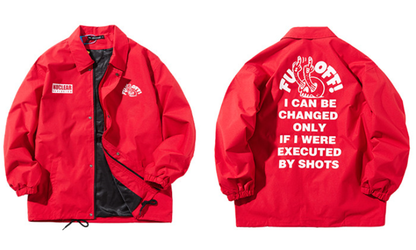Oversized Coach Jacket V1054