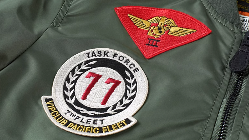 Retro patch NA-1 jacket V0151