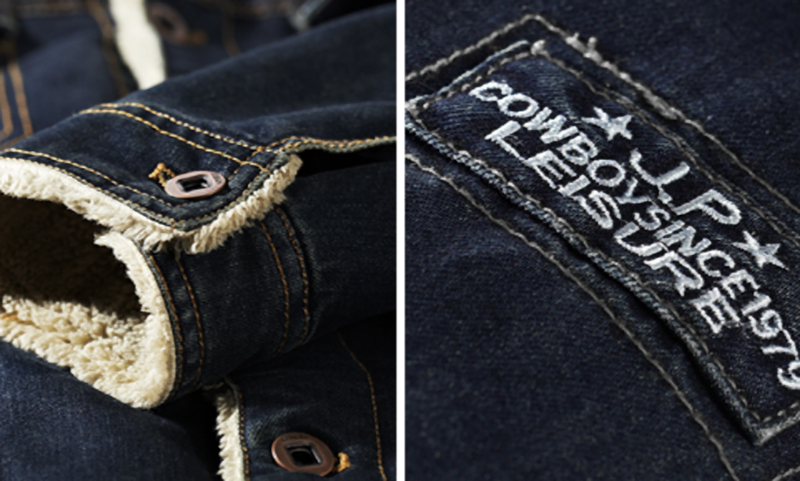 Thick Denim Work Jacket V0849