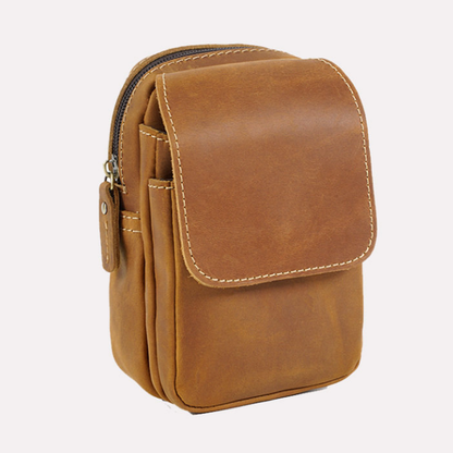 Leather Waist Pack Bag V0962