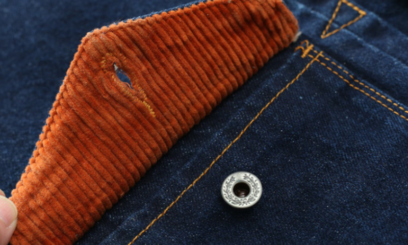 Patchwork Denim Vest V1043