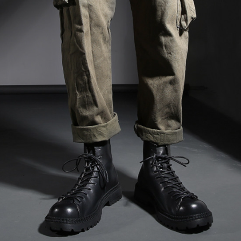 Garage Leather Boot V1036