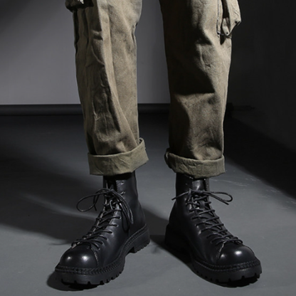 Garage Leather Boot V1036