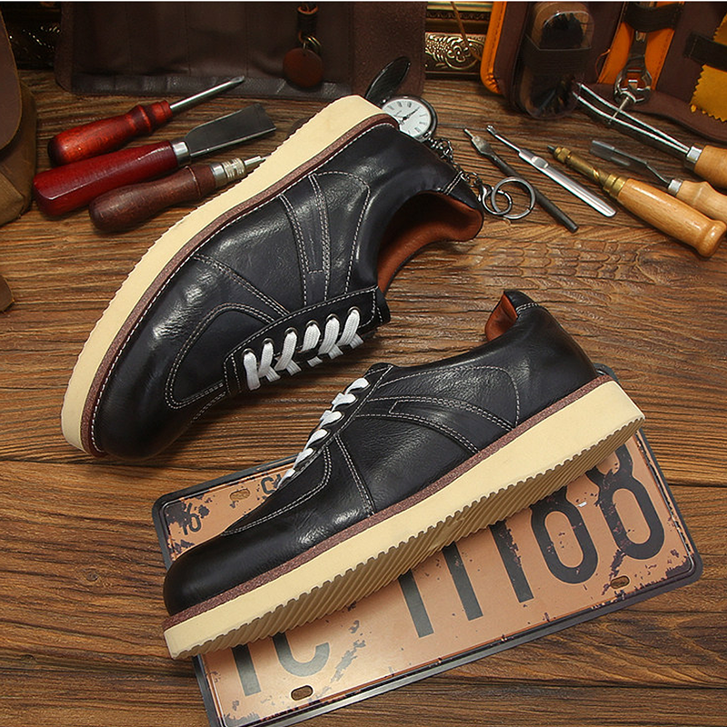 Classic Craft Leather Derby Shoes V1034