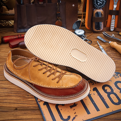 Casual Leather Low-cut Shoes V1033