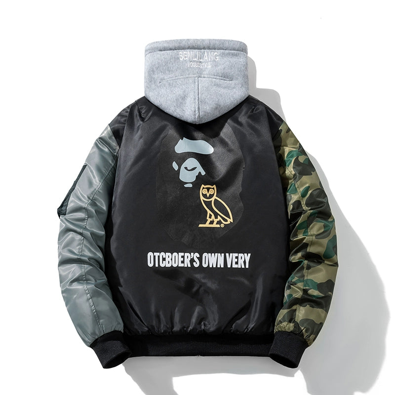 Camouflage MA-1 Jacket Set V0829