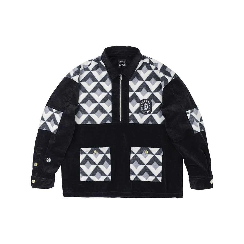 Retro Diamond Coach Jacket V0846