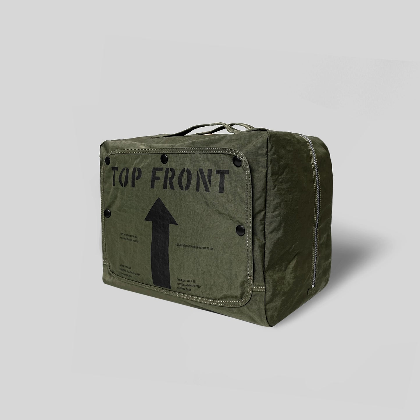 Vintage 70s Travel Tote Bag V0888