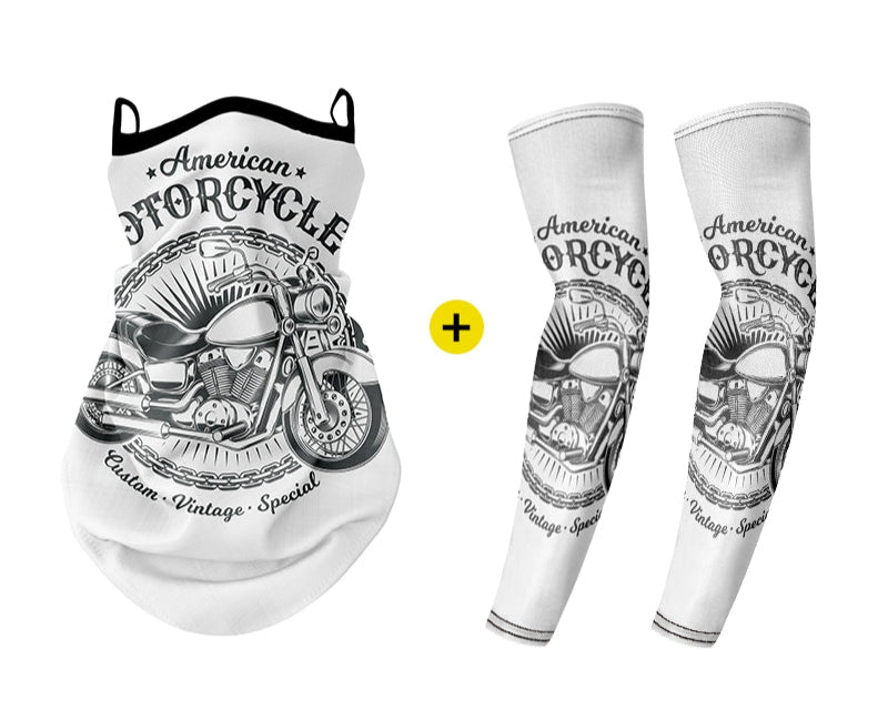 UV Protection Touring Scarf＆ Arm Covers V0765