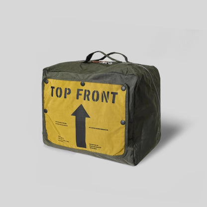 Vintage 70s Travel Tote Bag V0888