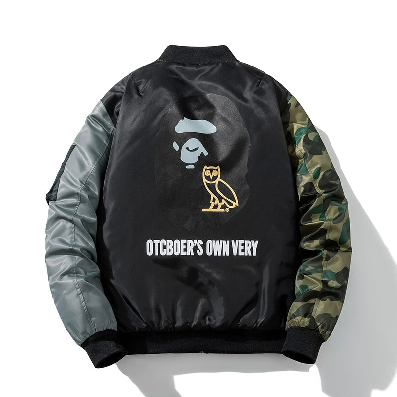 Camouflage MA-1 Jacket Set V0829