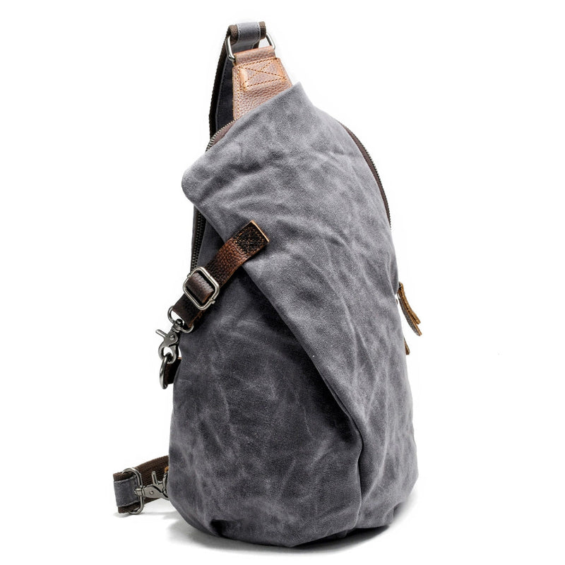 Retro Chic Waterproof Crossbody Bag V0668