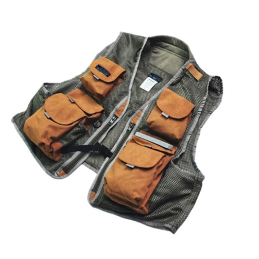 Retro Multi-Pocket Vest V0981