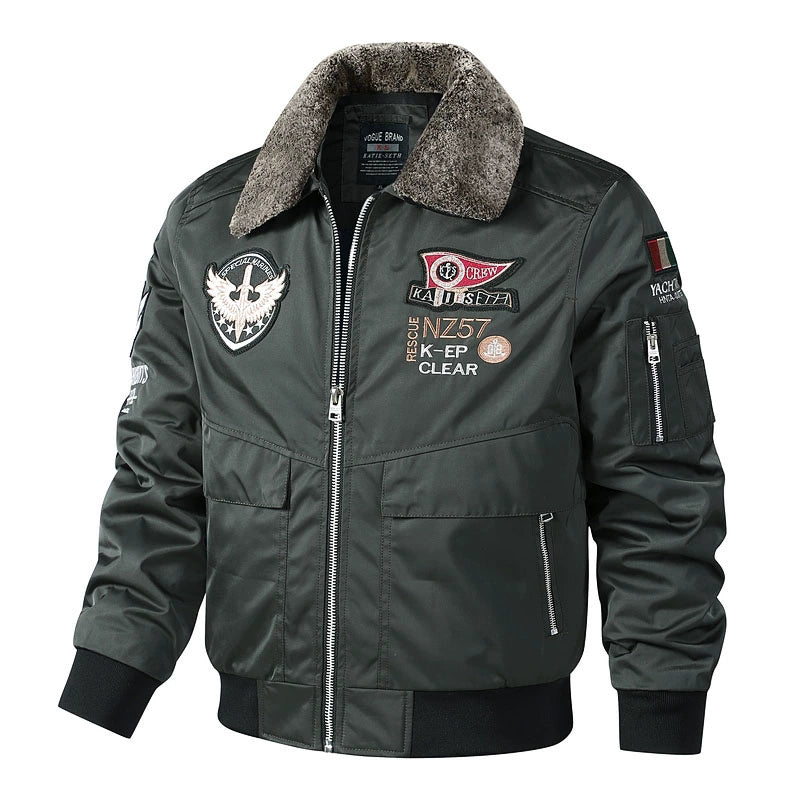 Retro Pilot Jacket V0825