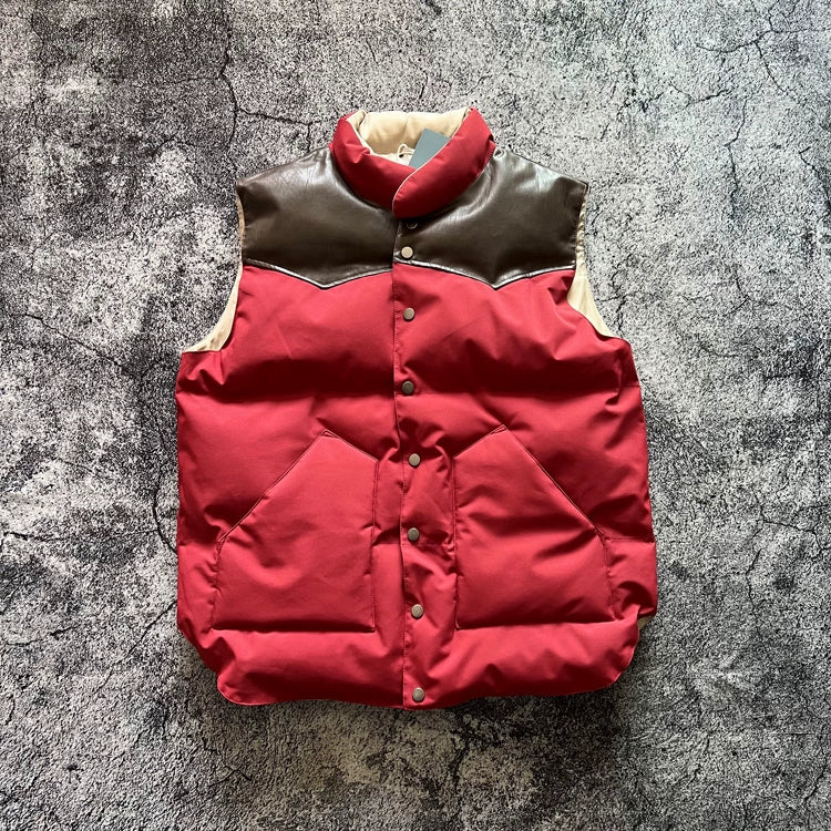 Retro Thickened Cotton Vest V0843