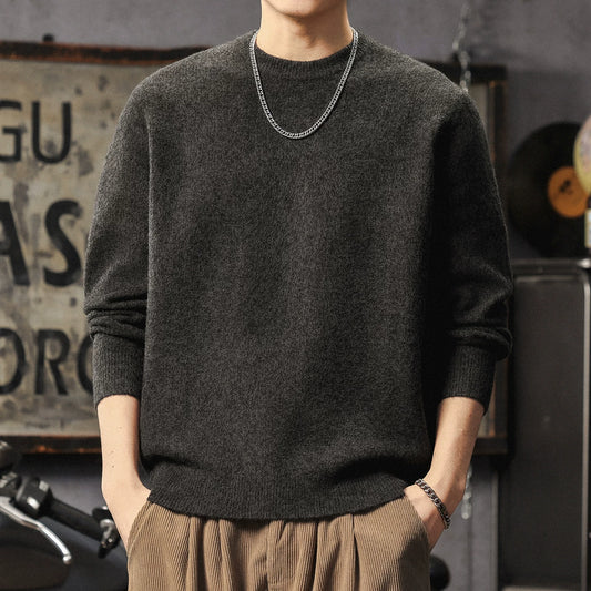 Heritage Chunky Knit Crewneck Sweater TypeB V1071