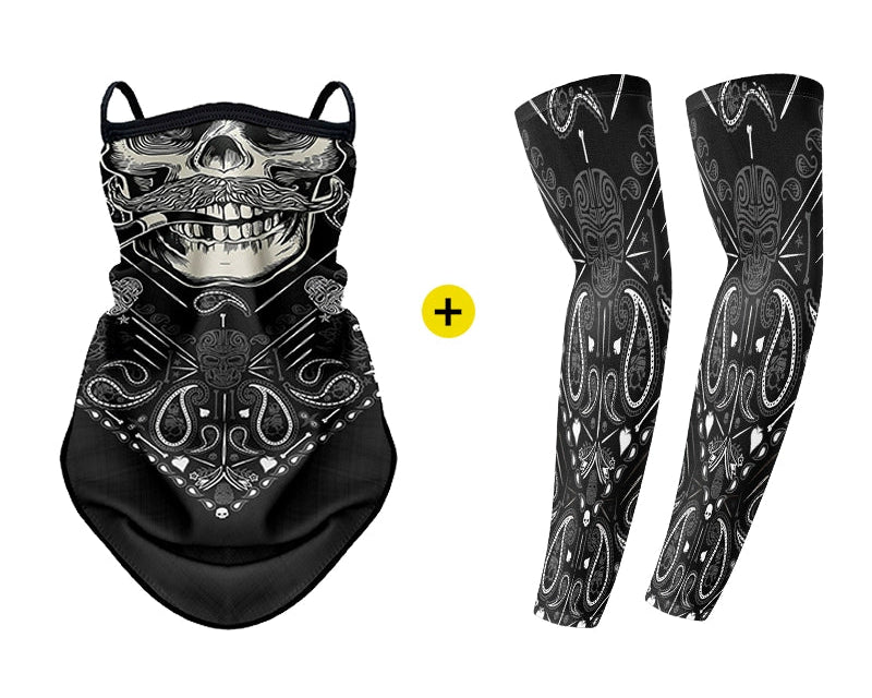 UV Protection Touring Scarf＆ Arm Covers V0765