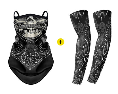 UV Protection Touring Scarf＆ Arm Covers V0765