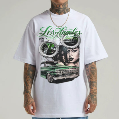 Floral Print T-Shirt V0938