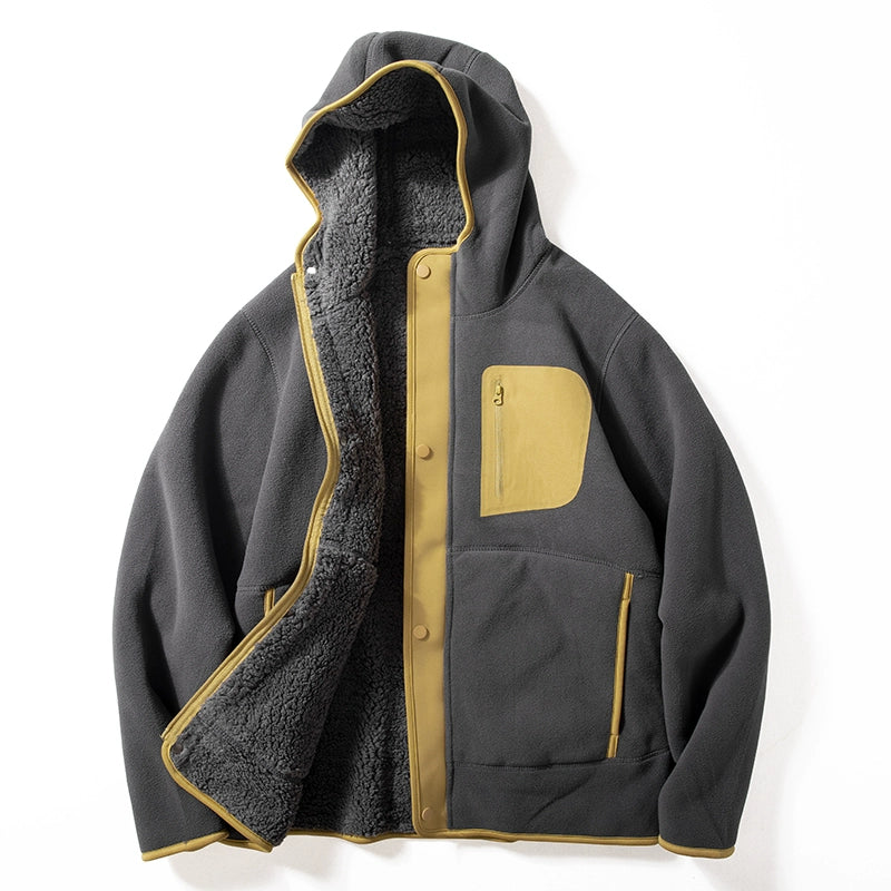 Hooded Fleece Jacket V0838