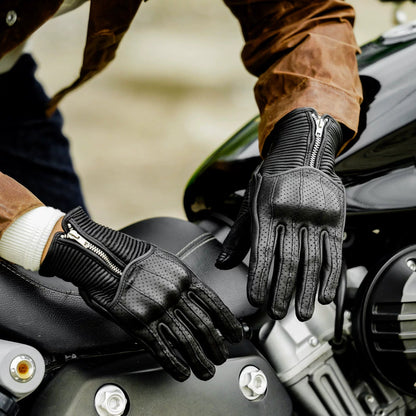 Vintage Motorcycle Gloves V0866