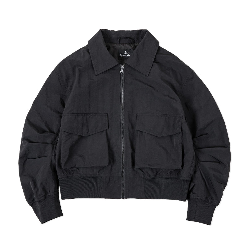 Retro Biker Aviator Jacket V0653