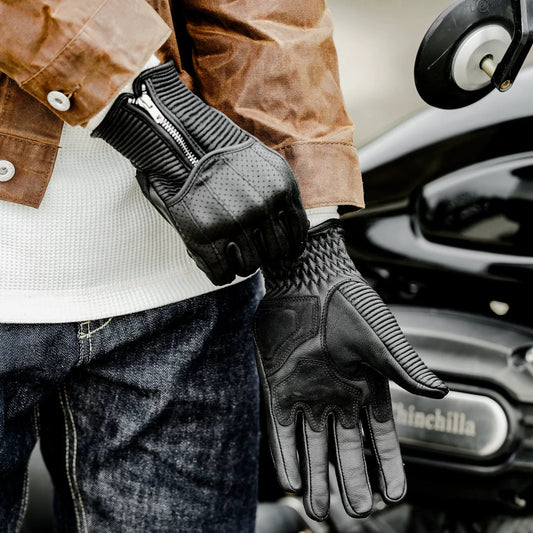 Vintage Motorcycle Gloves V0866