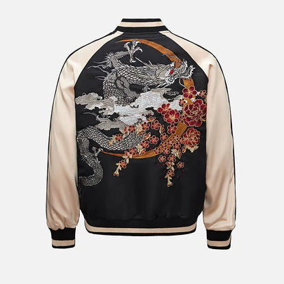 Dragon Embroidery Souvenir Jacket V0885