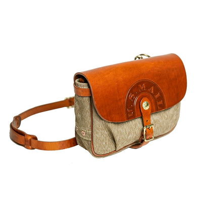 Classic Cowhide Messenger Bag V1003