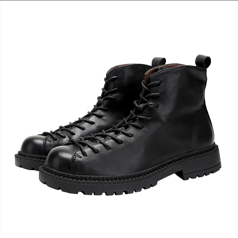 Garage Leather Boot V1036