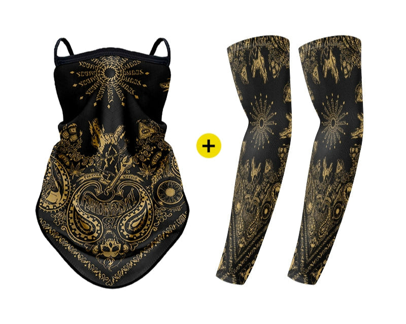 UV Protection Touring Scarf＆ Arm Covers V0765