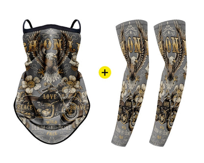 UV Protection Touring Scarf＆ Arm Covers V0765