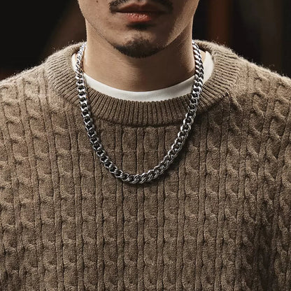 Heritage Cable-Knit Heavyweight Sweater V1072