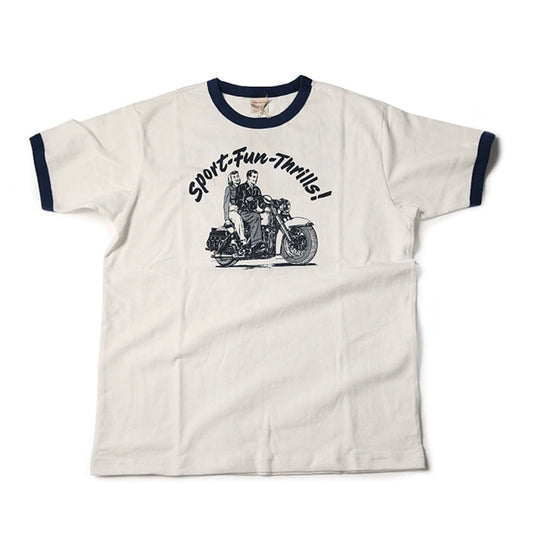 American Vintage  Biker Tee V0675