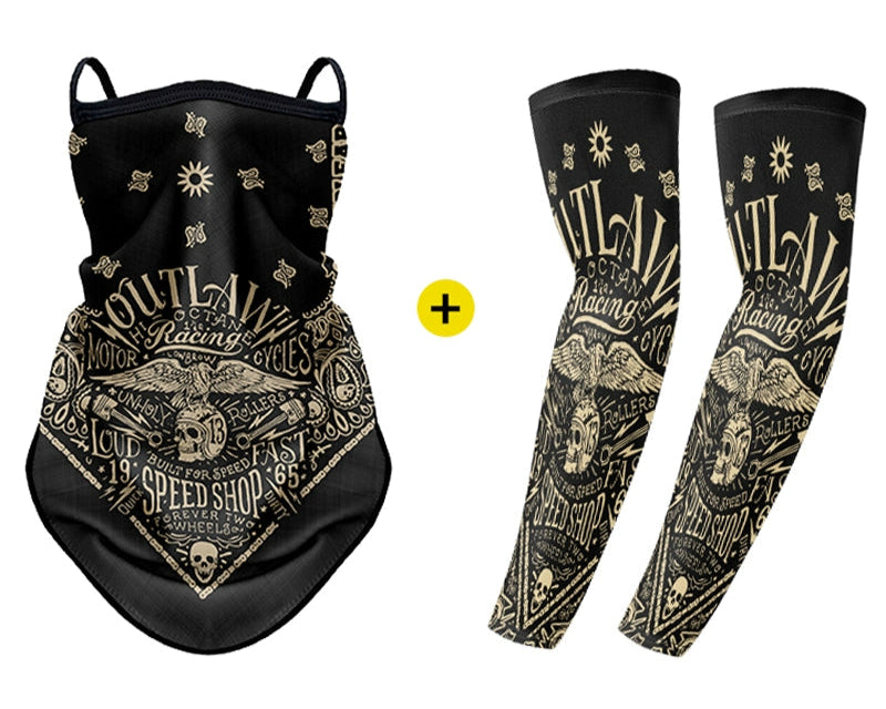 UV Protection Touring Scarf＆ Arm Covers V0765