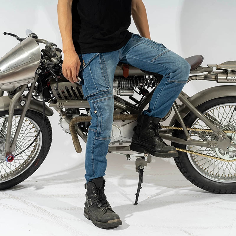 Impact-Resistant Motorcycle Pants V1030