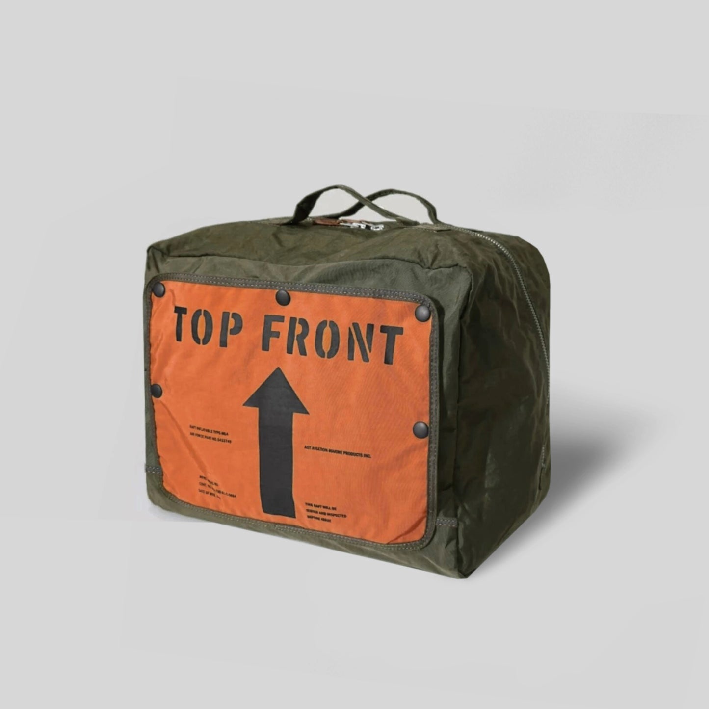 Vintage 70s Travel Tote Bag V0888