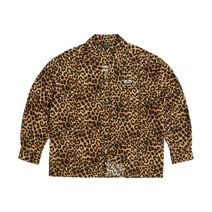 Vintage Animal Print Shirt V0807