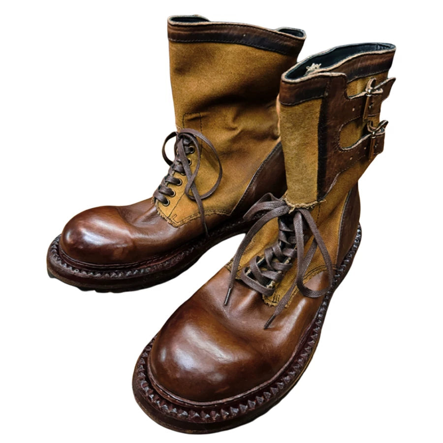 Retro Hiking Martin Boots V0869