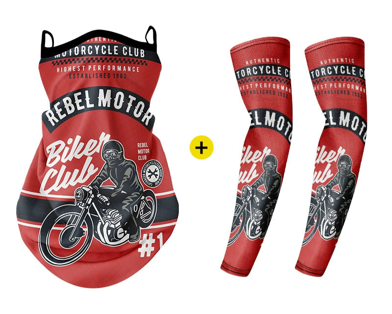 UV Protection Touring Scarf＆ Arm Covers V0765
