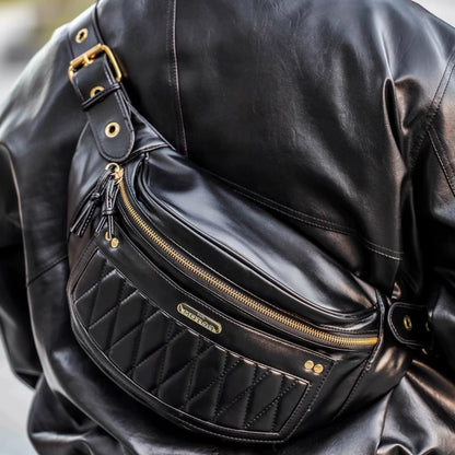Retro Rider Satchel Biker Bag