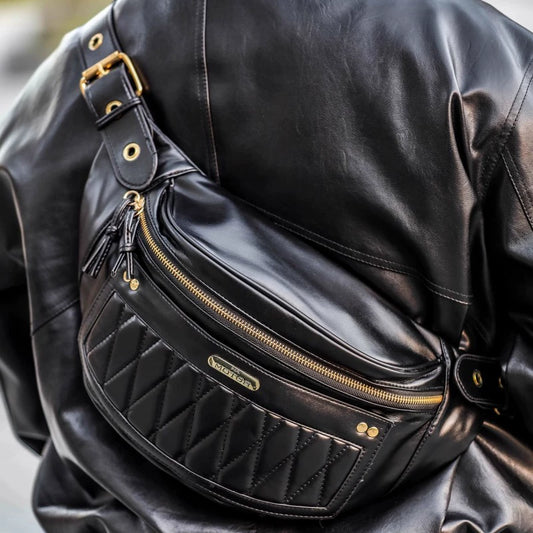 Retro Rider Satchel Biker Bag
