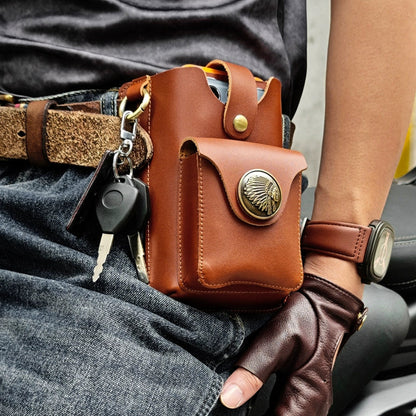 Vintage Leather Belt Bag V0810