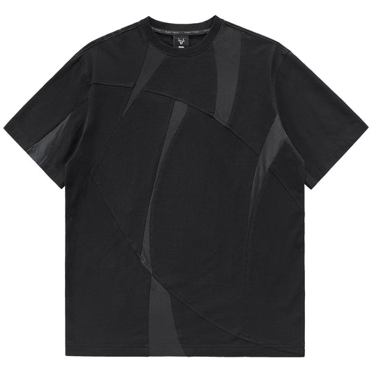 Irregular Cut Summer Tee V0611