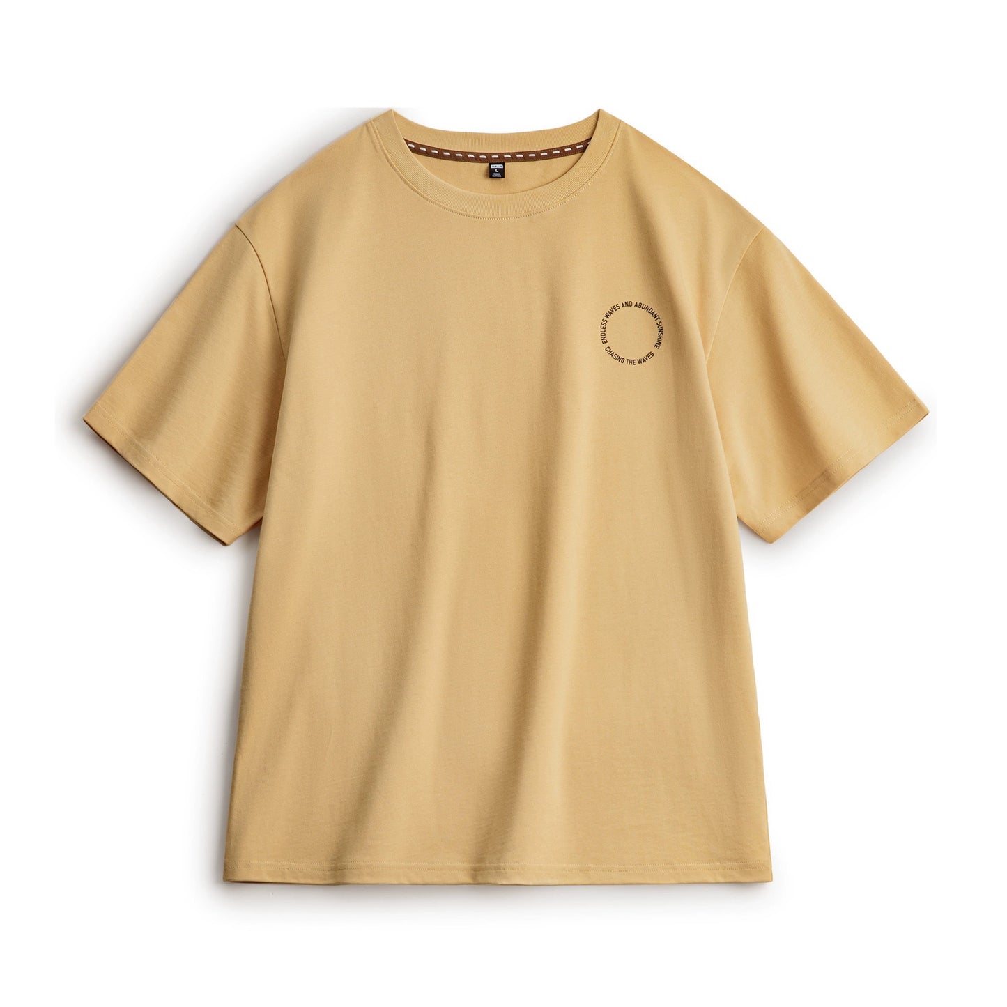 Retro Foam Print Tee V0734