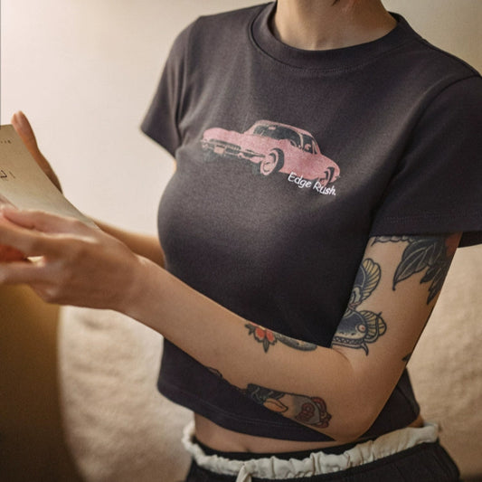 Retro Spice Girls Racing Tee V0630