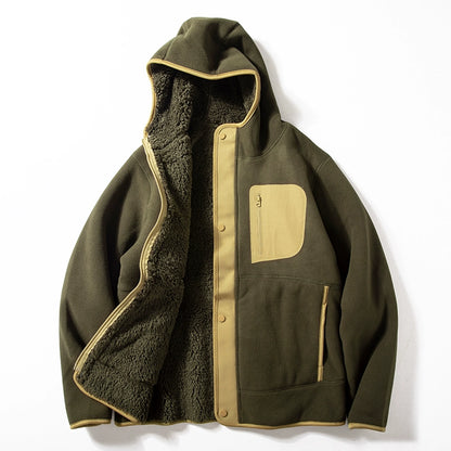 Hooded Fleece Jacket V0838