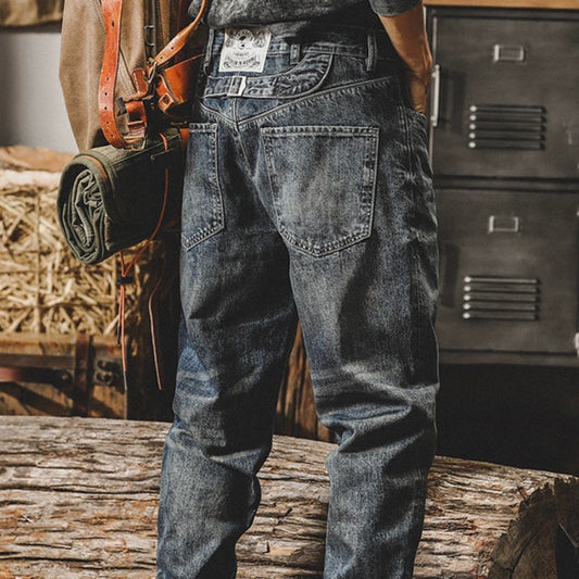 Vintage American Stonewashed Denim V0696