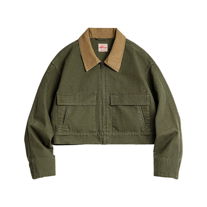 Retro Canvas Hunting Jacket V0654