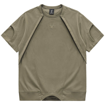 Deconstructed Layered Tee V0600